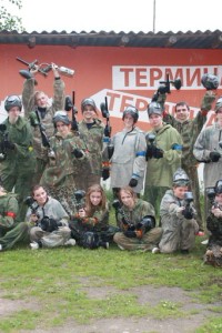 Чемпионат по Paintball среди учеников школы танцев Life4dance